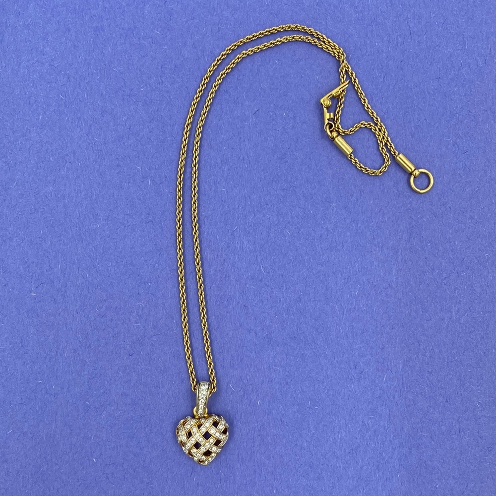 Heart pendant on 16" chain
